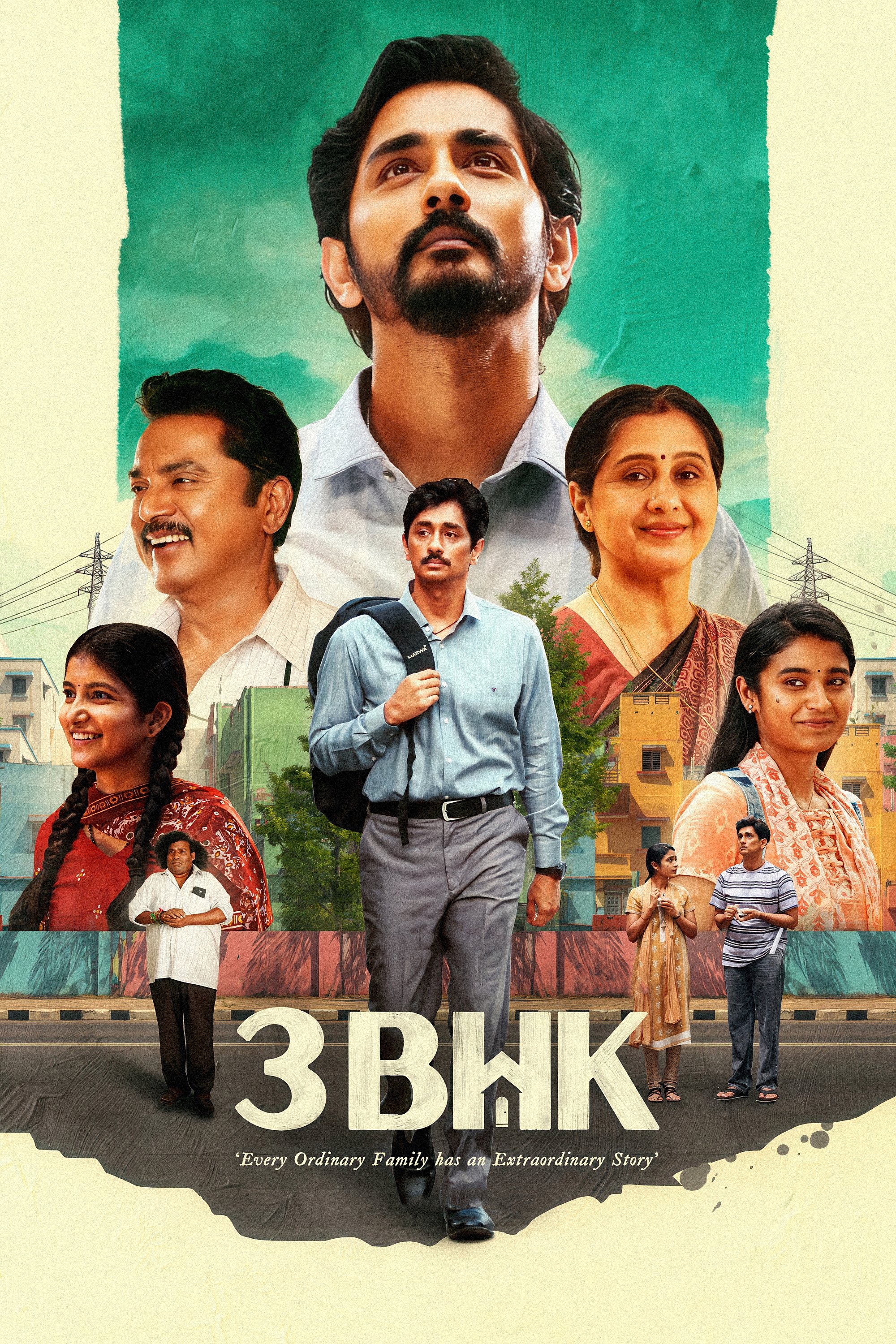 3BHK poster