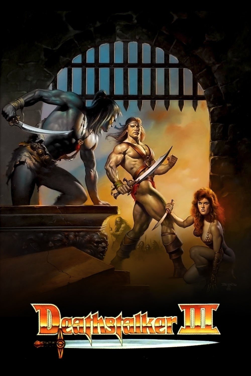 Deathstalker III: The Warriors from Hell poster