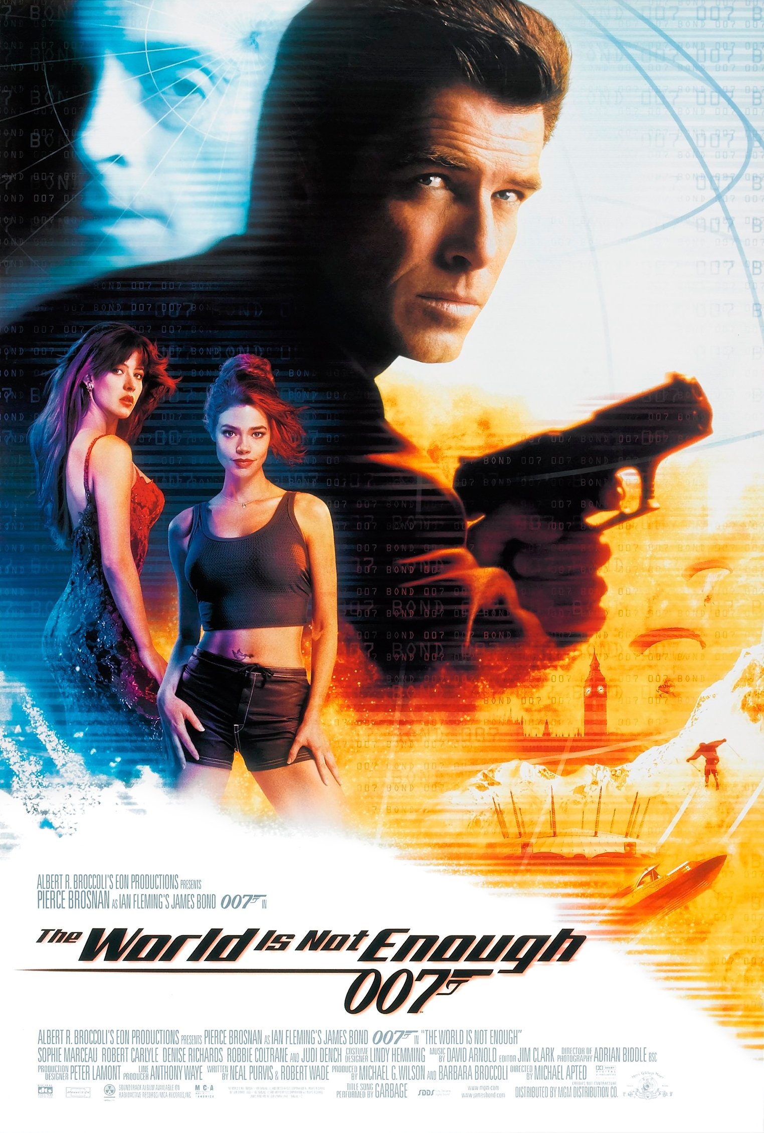 James Bond Down River poster