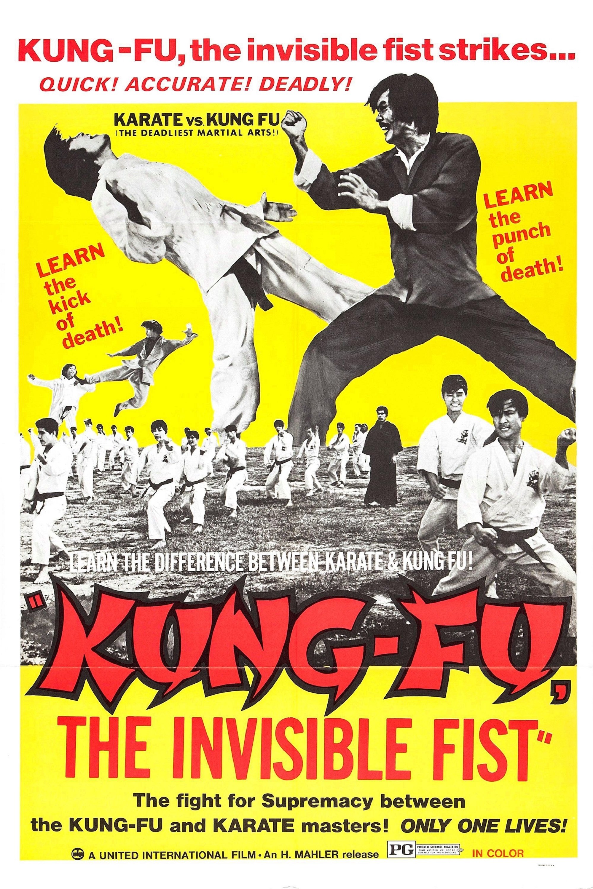 Kung Fu: The Invisible Fist poster